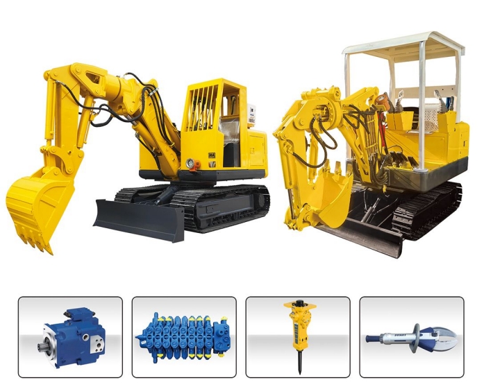 MWD2/0.12L旋轉挖掘機